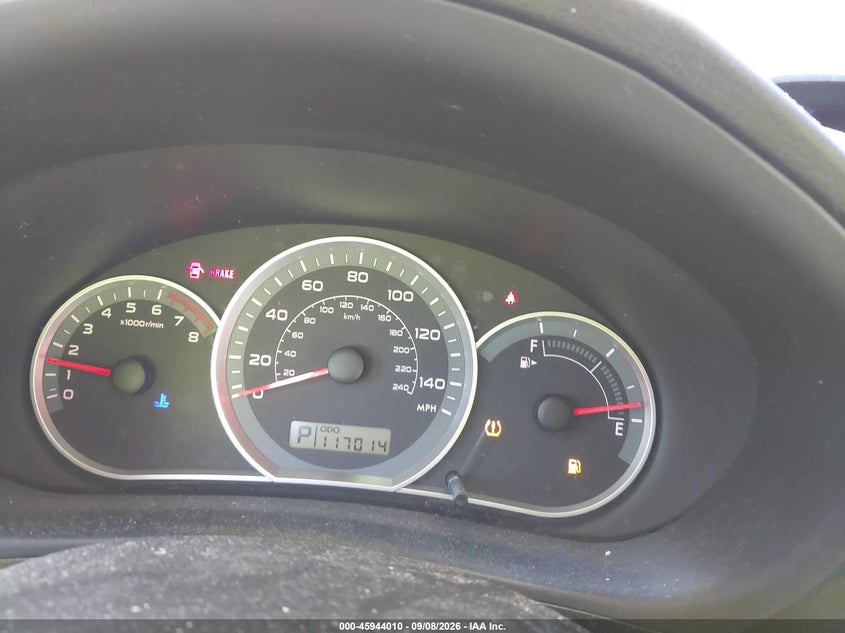 2009 SUBARU IMPREZA HATCHBACK 2.5L H-4 VVT, 170HP