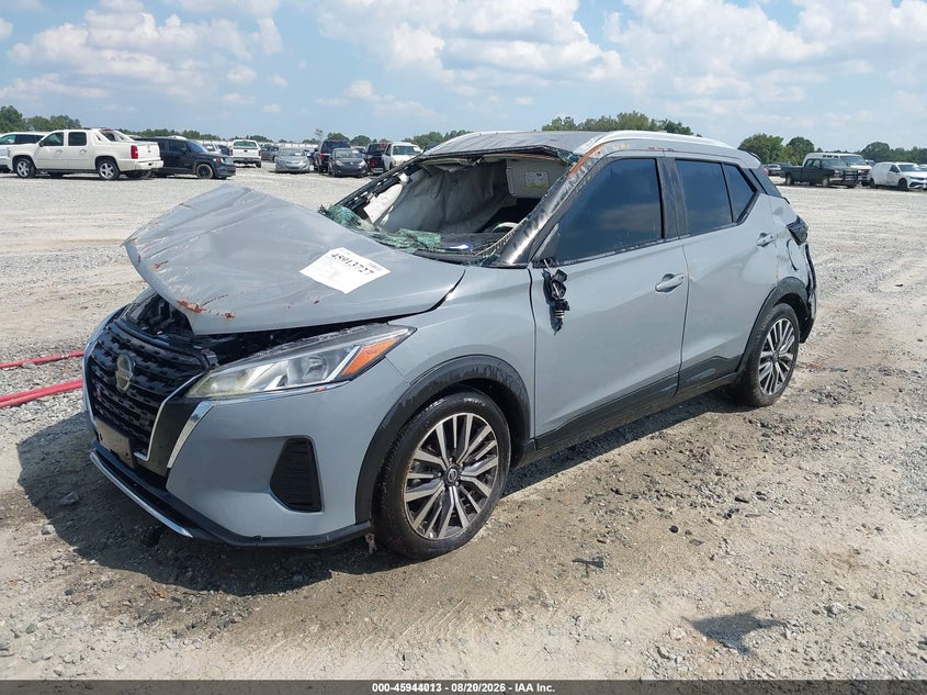 2021 Nissan Kicks, Rollover, IAAI, VIN 3N1CP5CV4ML474686 — photo 2