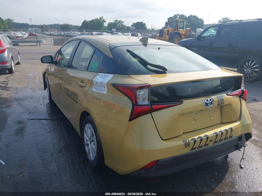 TOYOTA PRIUS 2022 VIN JTDKAMFU8N3159362