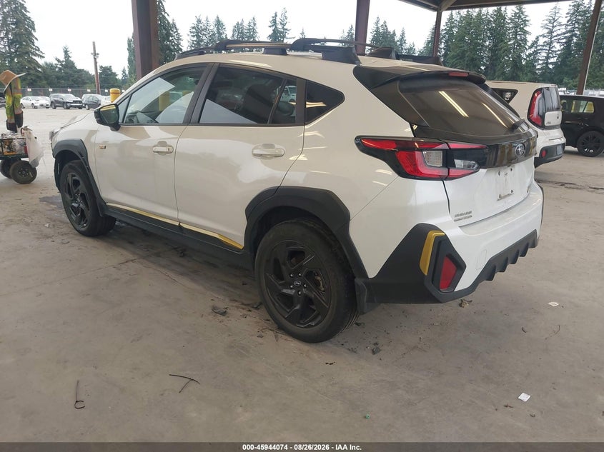 Vin: 4s4guhf67r3780423, lot: 46443246, subaru crosstrek sport 20243