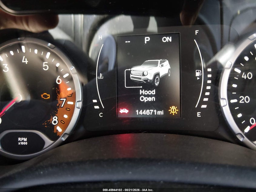JEEP RENEGADE 2016 VIN ZACCJABT6GPD11640