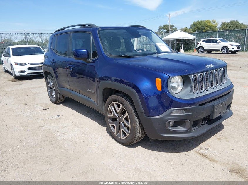 2016 Jeep Renegade Latitude, Град, IAAI, VIN ZACCJABT6GPD11640