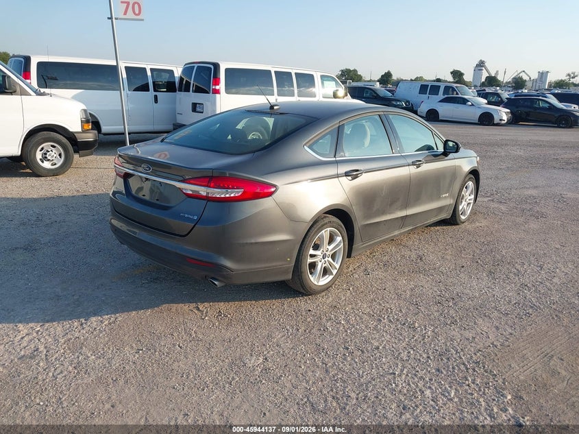 2018 FORD FUSION HYBRID auction photo 4