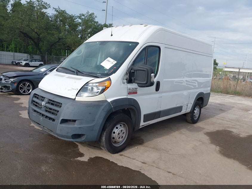 2018 RAM PROMASTER 2500 auction photo 2