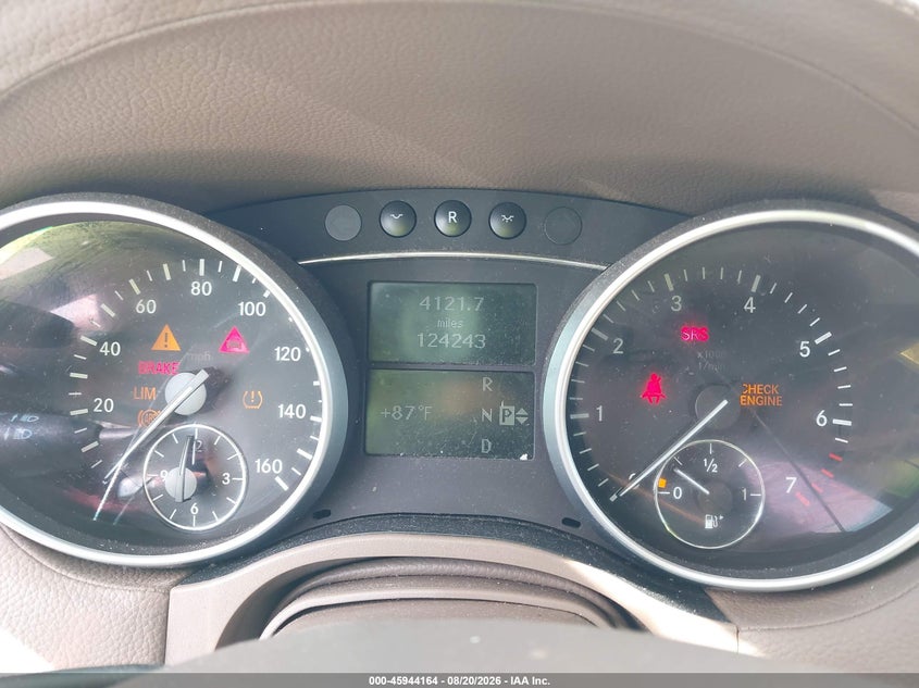 MERCEDES-BENZ GL 450 2007 VIN 4JGBF71E97A223860