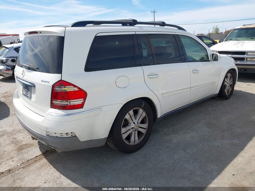 2007 MERCEDES-BENZ GL 450 auction photo 4