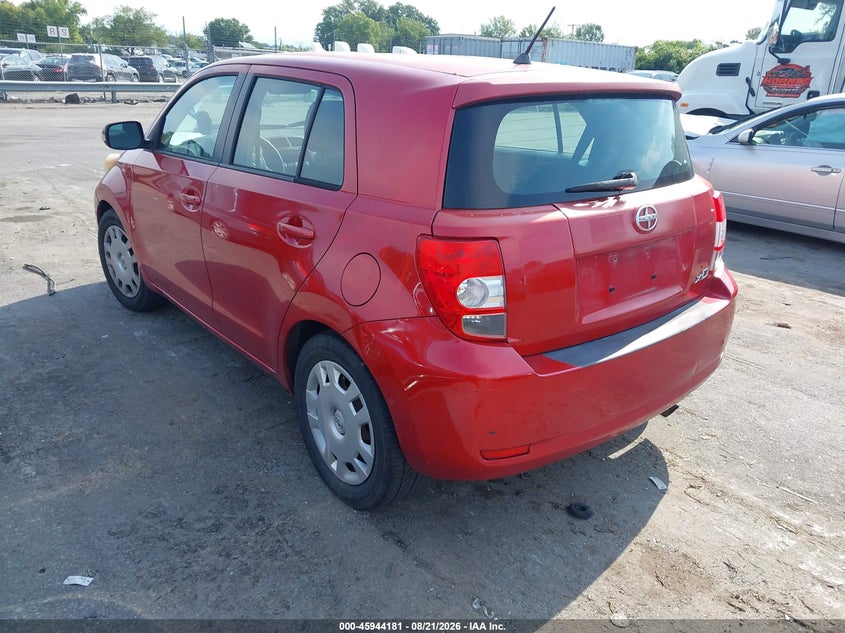 TOYOTA SCION XD 2008 VIN JTKKU104X8J017618