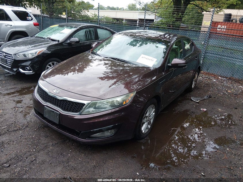 2012 Kia Optima, Повреждение двигателя, IAAI, VIN 5XXGM4A75CG082297 — фото 2