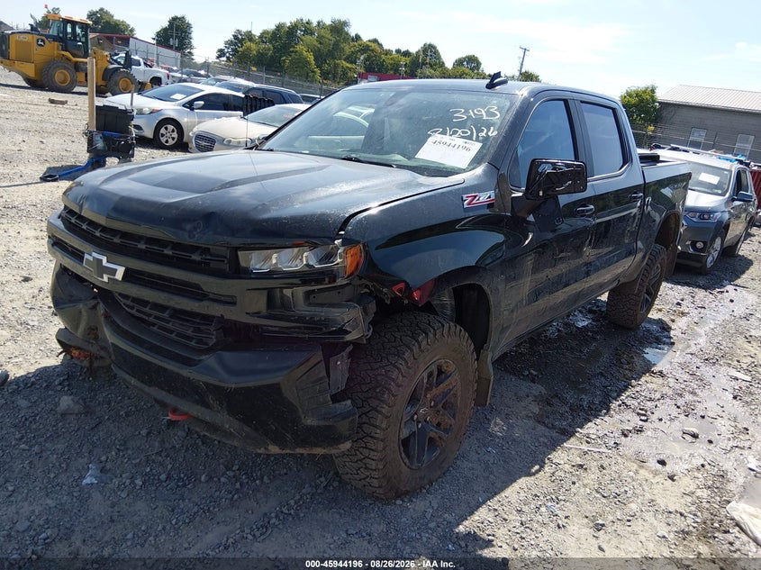 Vin: 1gcpyfed7kz103193, lot: 46443368, chevrolet silverado 1500 lt trail boss 20192
