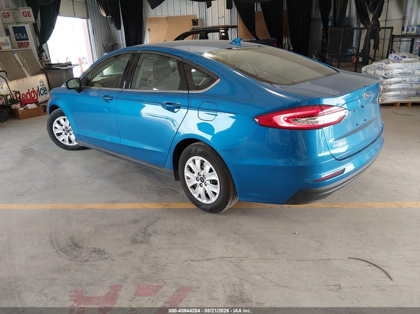 Vin: 3fa6p0g70lr201495, lot: 46443376, ford fusion s 20203