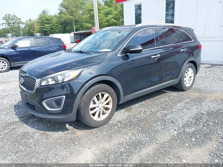 Vin: 5xypg4a57jg390019, lot: 46443383, kia sorento 3.3l lx 20182