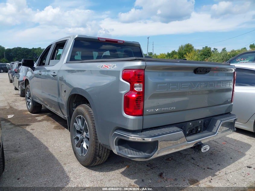Vin: 1gcpkkek3tz174031, lot: 46443385, chevrolet silverado 1500 4wd  short bed lt with 2fl 20263