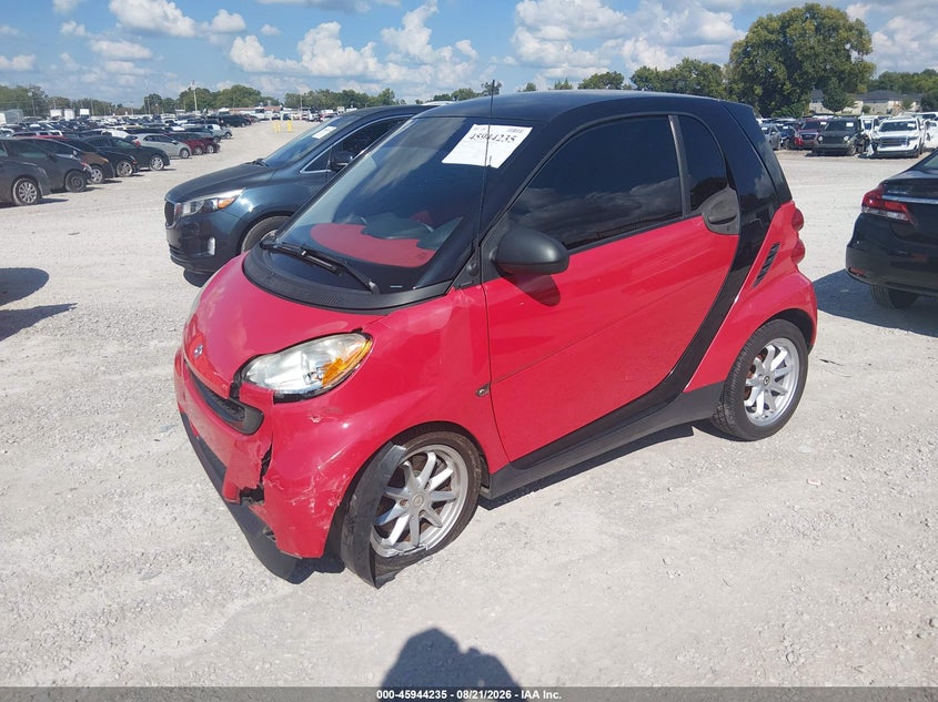 2009 Smart Fortwo, Left Front, IAAI, VIN WMEEJ31X79K284357 — photo 2