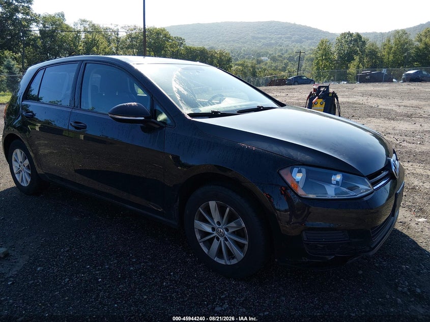2015 VOLKSWAGEN GOLF auction photo 1