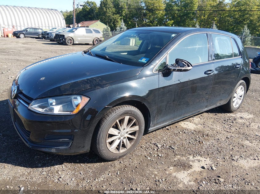 2015 VOLKSWAGEN GOLF auction photo 2