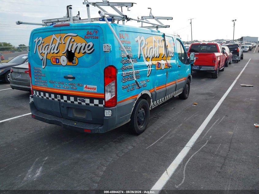 Vin: 1ftye1zm2fka88272, lot: 46443446, ford transit-150 20154