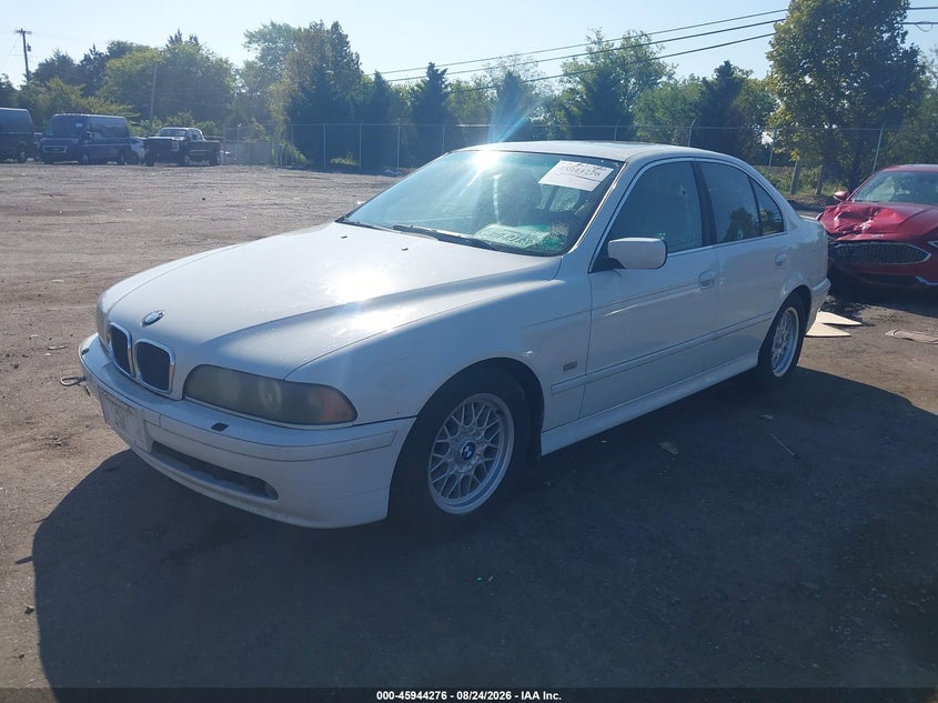 BMW 525IA 2002 VIN WBADT43412GY95326