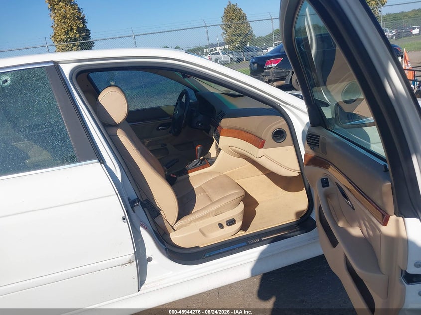 BMW 525IA 2002 VIN WBADT43412GY95326