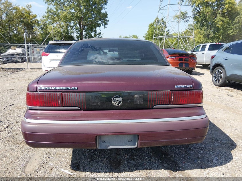 MERCURY GRAND MARQUIS 1994 VIN 2MELM74W2RX640541