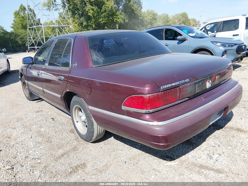 MERCURY GRAND MARQUIS 1994 VIN 2MELM74W2RX640541