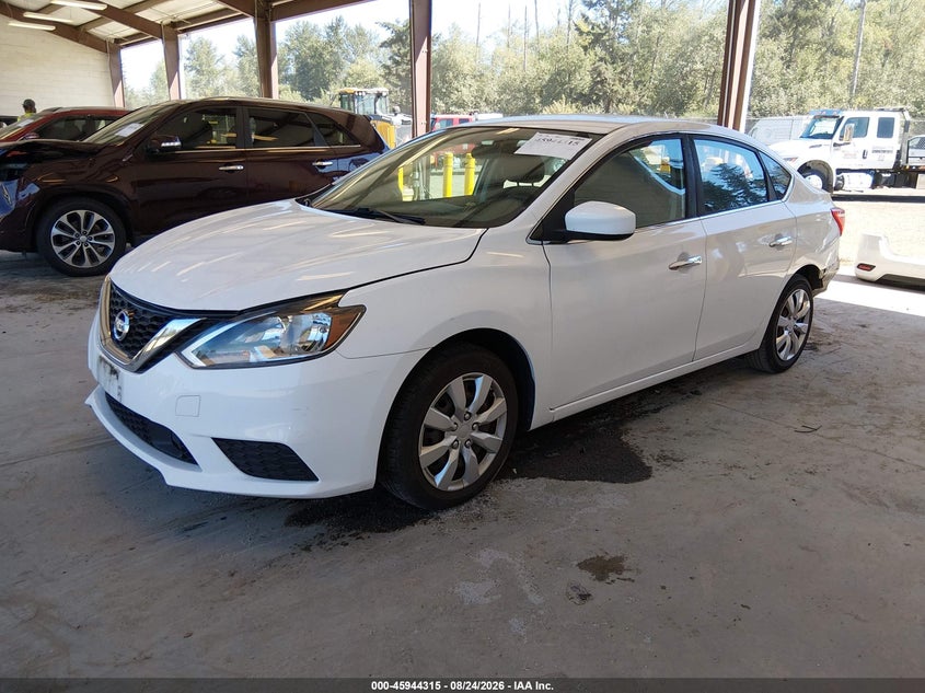 2018 Nissan Sentra, Удар ззаду, IAAI, VIN 3N1AB7AP4JY258986 — фото 2