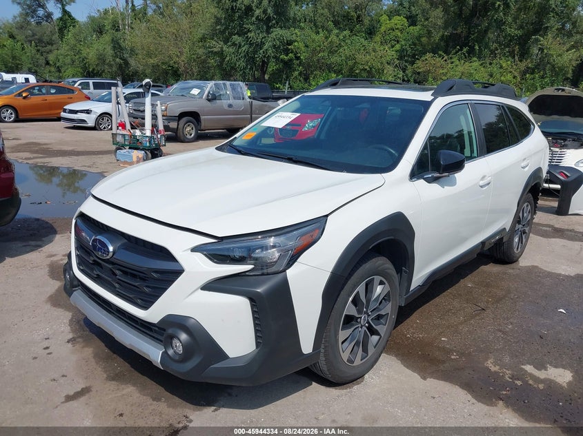 2025 Subaru Outback, Rear, IAAI, VIN 4S4BTANC6S3223679 — photo 2
