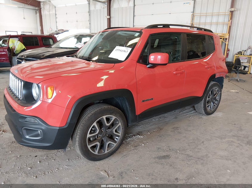 2017 Jeep Renegade, Удар сзади, IAAI, VIN ZACCJBBB7HPF56249 — фото 2