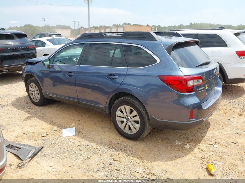 2017 SUBARU OUTBACK SPORT UTILITY VEHICLE 2.5L H-4 DOHC, VVT, 175HP