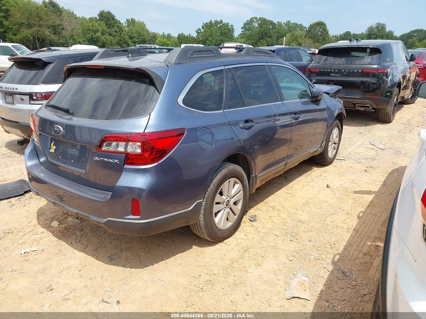 2017 SUBARU OUTBACK SPORT UTILITY VEHICLE 2.5L H-4 DOHC, VVT, 175HP