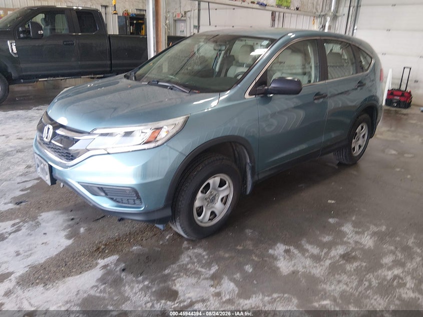 2015 Honda CR-V, Правый зад, IAAI, VIN 5J6RM4H35FL064280 — фото 2