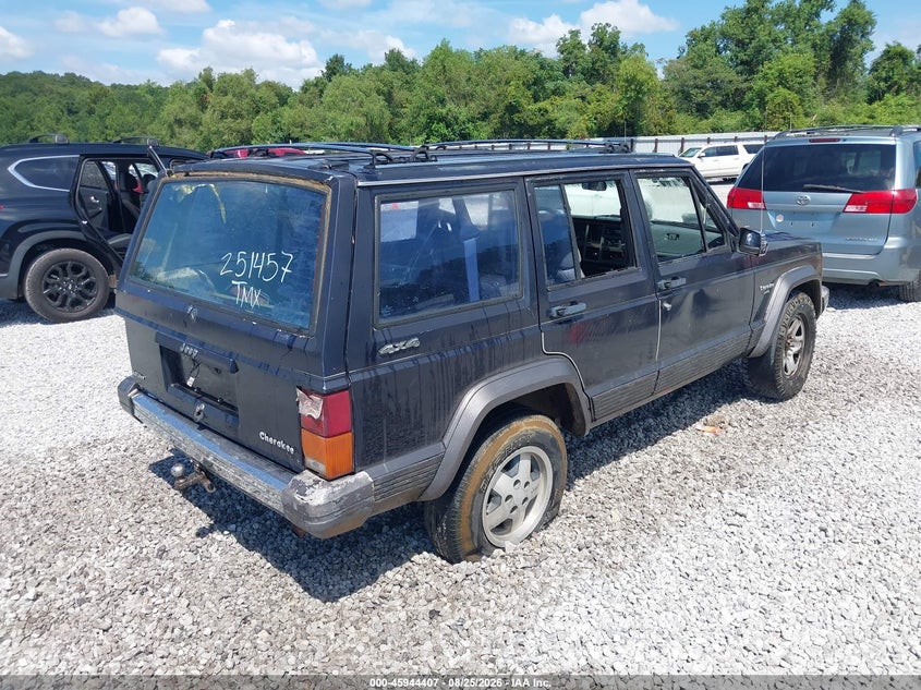 1990 JEEP CHEROKEE SPORT UTILITY VEHICLE 4.0L I6 FI F