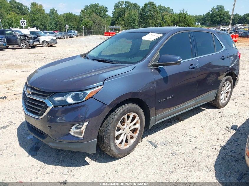 2018 Chevrolet Equinox, Удар сзади, IAAI, VIN 3GNAXJEV2JS599043 — фото 2