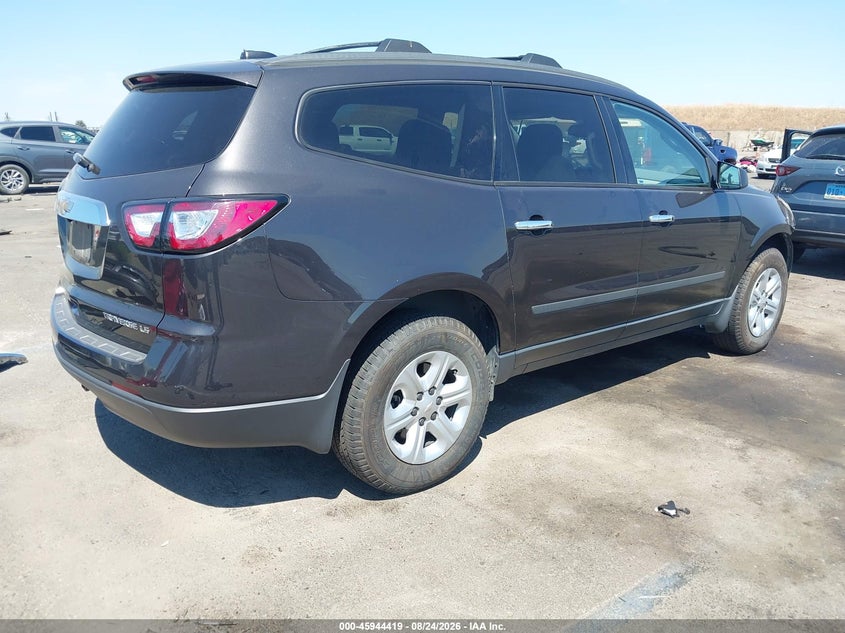 Vin: 1gnkrfed3gj231080, lot: 46443591, chevrolet traverse ls 20164