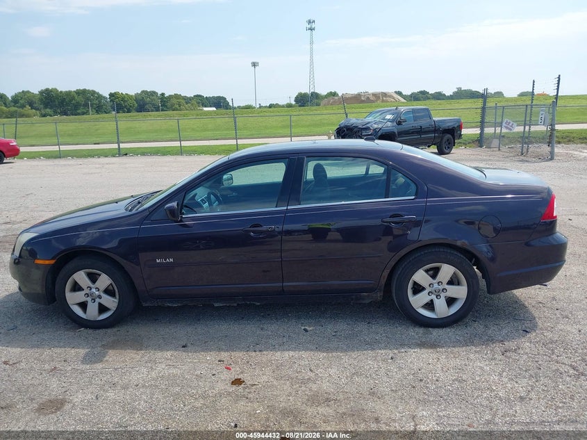 MERCURY MILAN 2007 VIN 3MEHM07Z07R650242
