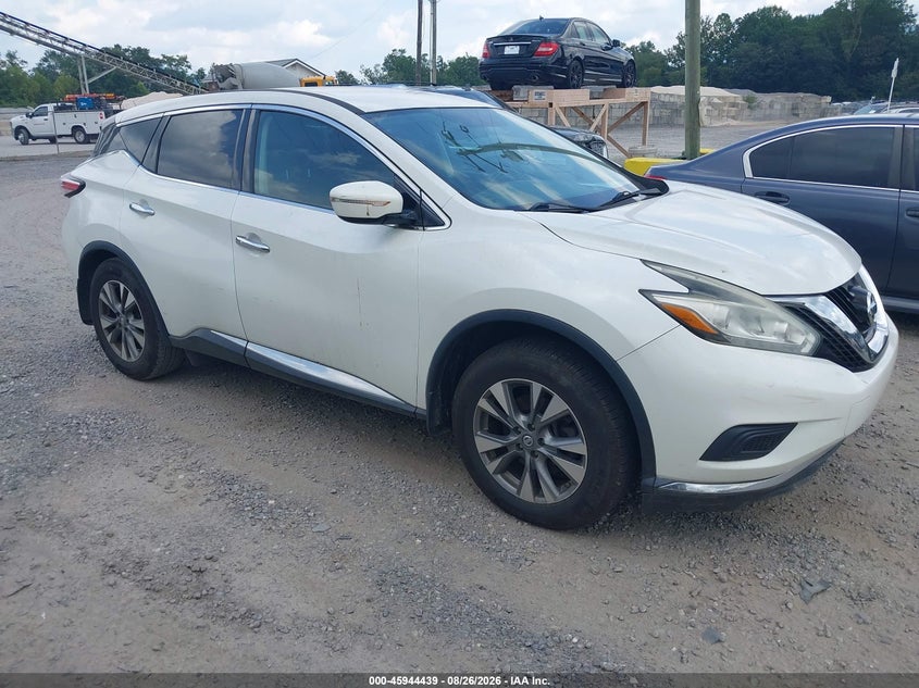 Vin: 5n1az2mhxfn258832, lot: 46443611, nissan murano s 20151