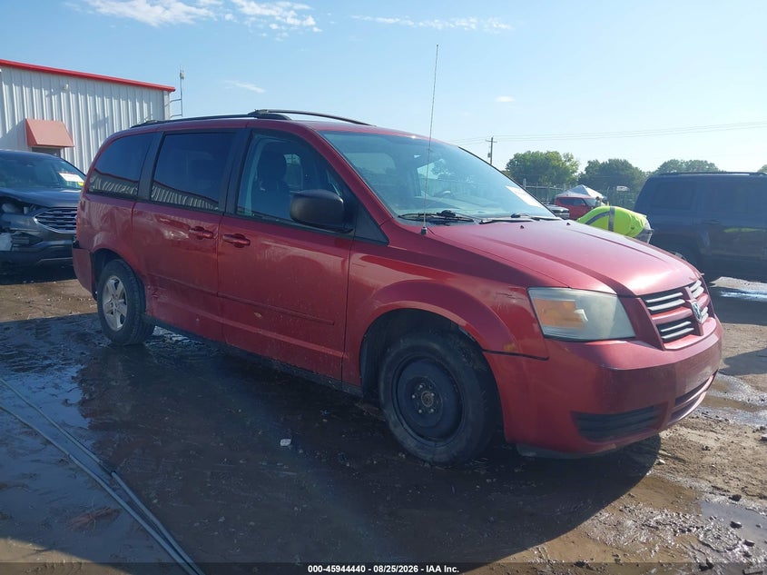 2010 Dodge Grand Caravan Se, Right Rear, IAAI, VIN 2D4RN4DE9AR233049
