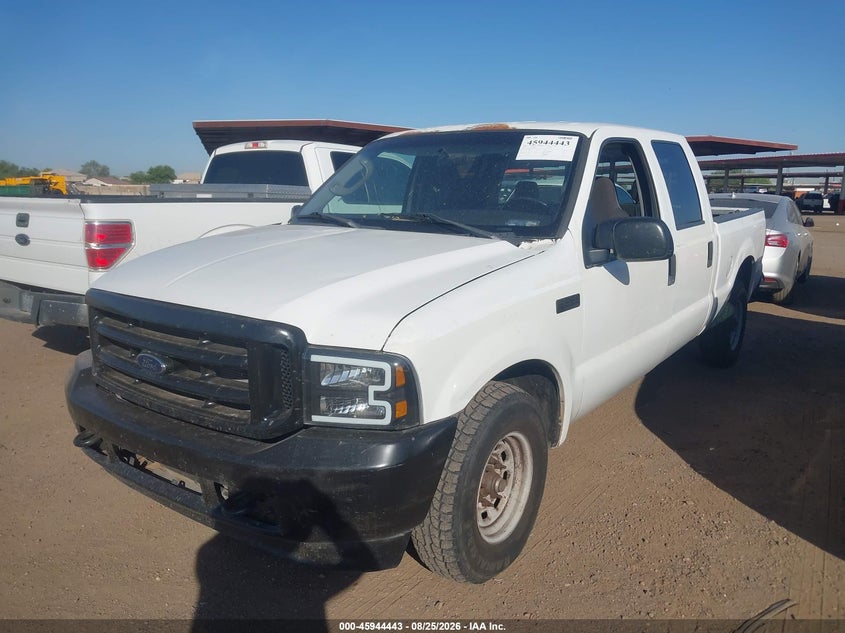 2004 Ford F250, Обычный износ, IAAI, VIN 1FTNW20L34EA10086 — фото 2