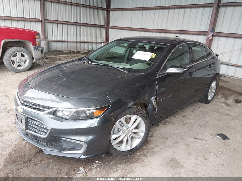 2017 Chevrolet Malibu, Удар спереду, IAAI, VIN 1G1ZE5ST5HF234133 — фото 2