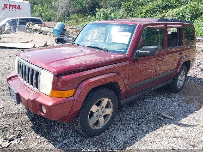 2007 Jeep Commander, Вандализм, IAAI, VIN 1J8HG48K07C654297 — фото 2