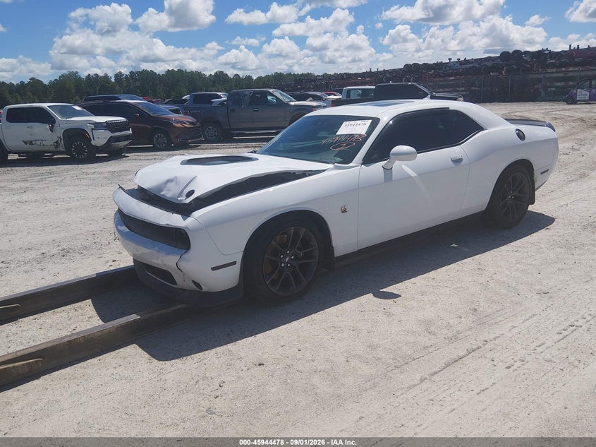 Vin: 2c3cdzfj3ph554245, lot: 46443650, dodge challenger r/t scat pack 20232