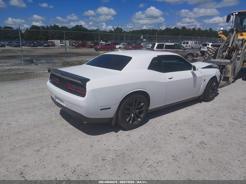 Vin: 2c3cdzfj3ph554245, lot: 46443650, dodge challenger r/t scat pack 20234