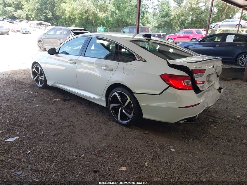 Vin: 1hgcv1f31na105316, lot: 46443659, honda accord sport 20223