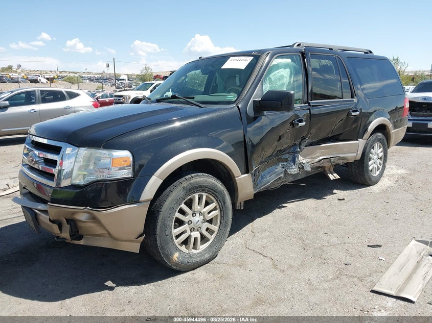 2014 Ford Expedition, Left Side, IAAI, VIN 1FMJK1J55EEF27844 — photo 2