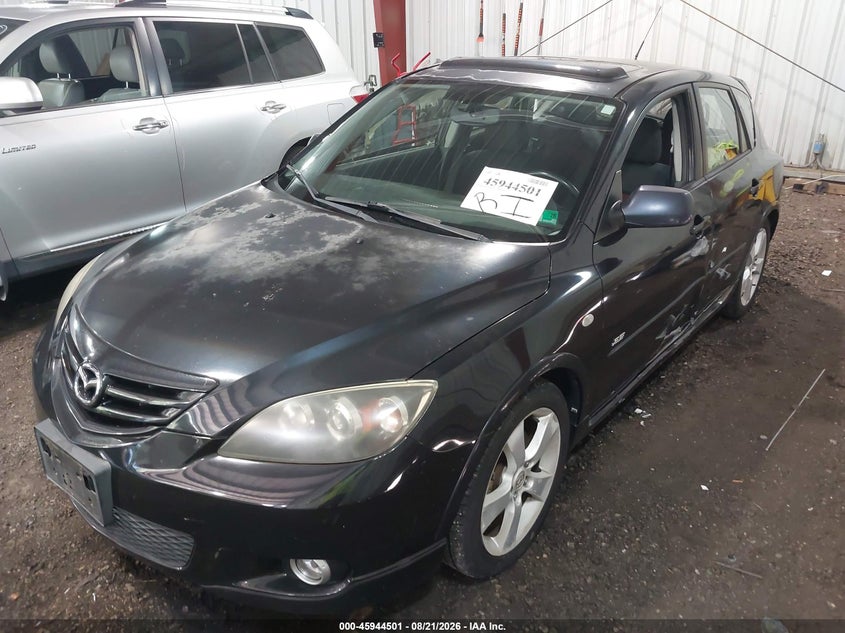 2005 MAZDA 3 HATCHBACK 2.3L I-4 DOHC, VVT, 160HP