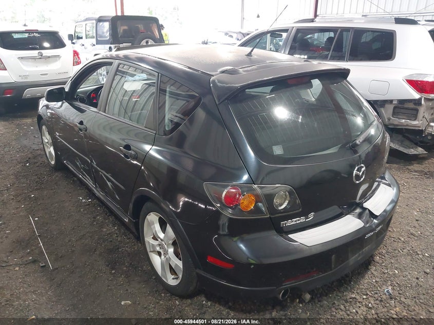 2005 MAZDA 3 HATCHBACK 2.3L I-4 DOHC, VVT, 160HP