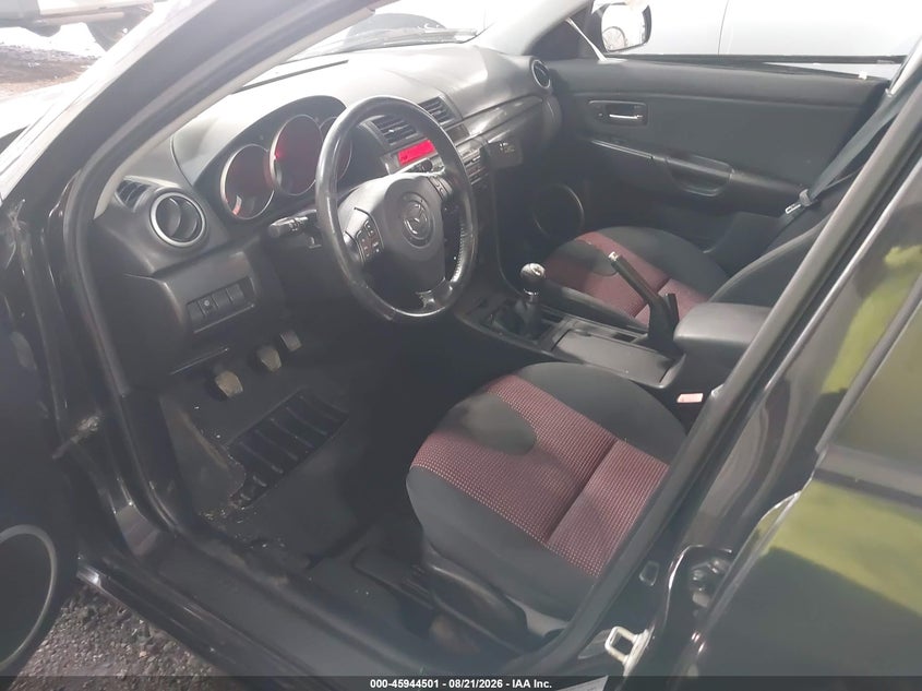 2005 MAZDA 3 HATCHBACK 2.3L I-4 DOHC, VVT, 160HP