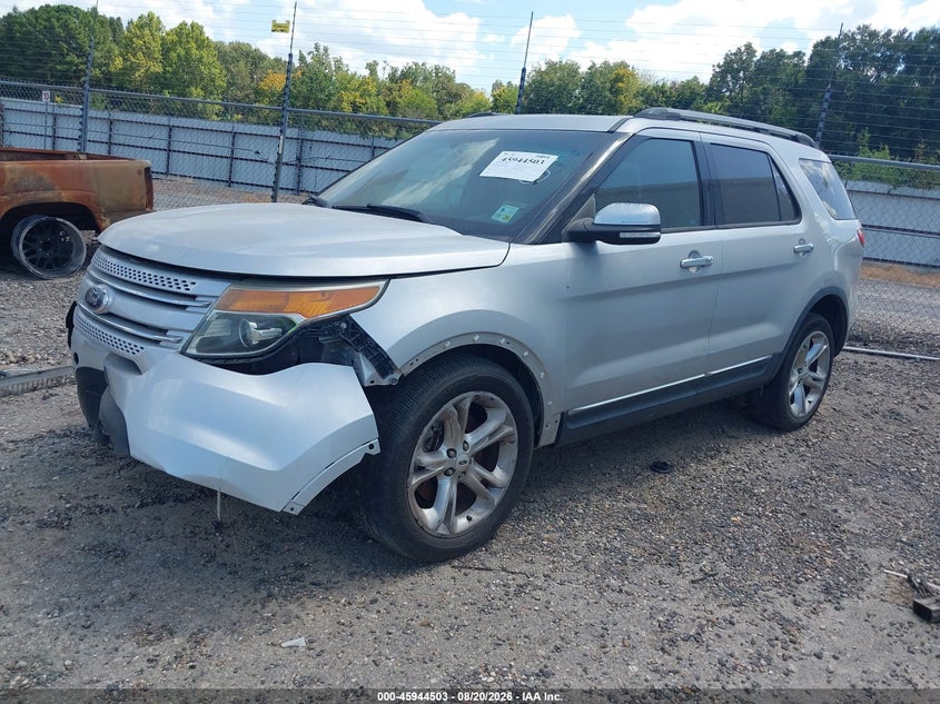 2014 Ford Explorer, Удар спереди, IAAI, VIN 1FM5K8F8XEGA28345 — фото 2