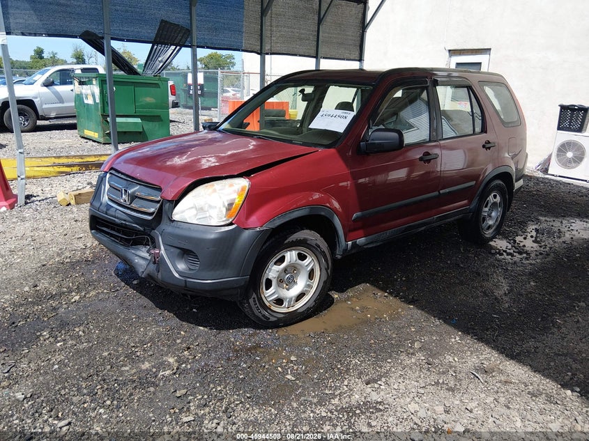 2006 Honda CR-V, Удар спереду, IAAI, VIN JHLRD78506C031649 — фото 2