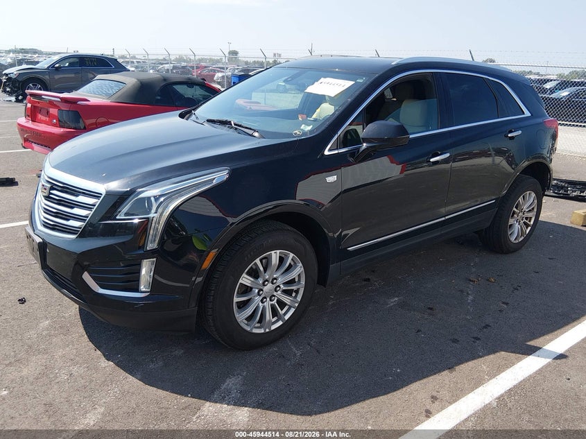 2017 Cadillac XT5, Rear, IAAI, VIN 1GYKNARS0HZ309909 — photo 2
