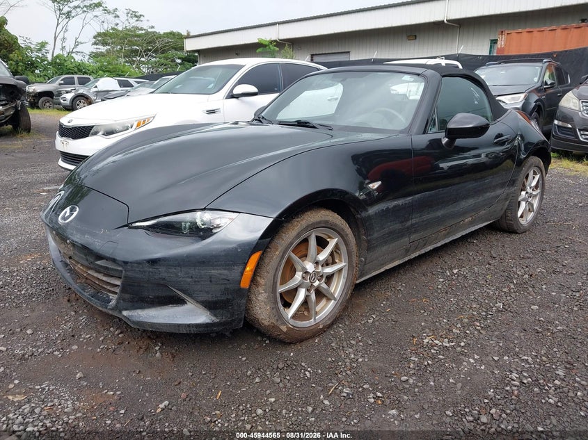 2017 Mazda MX-5, Пресная вода, IAAI, VIN JM1NDAB78H0120604 — фото 2